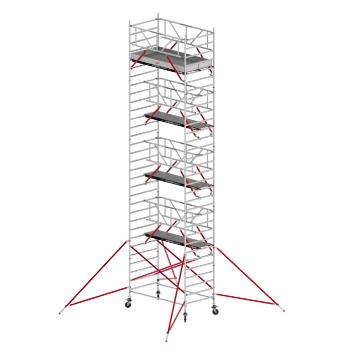 Altrex RS52 135x245 10,2M WH Fiber-Deck® incl. Aanhanger DeLuxe