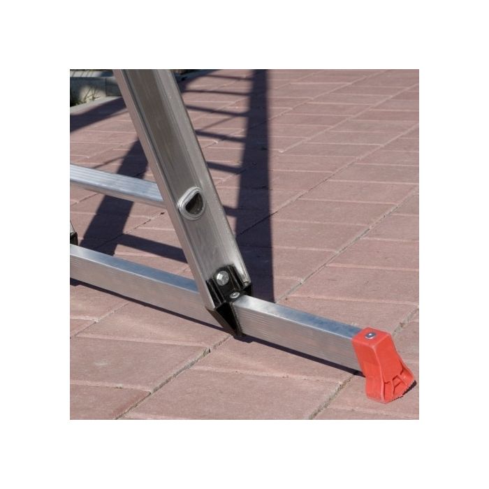 Altrex All Round dubbele ladder ongecoat 2x12 treden