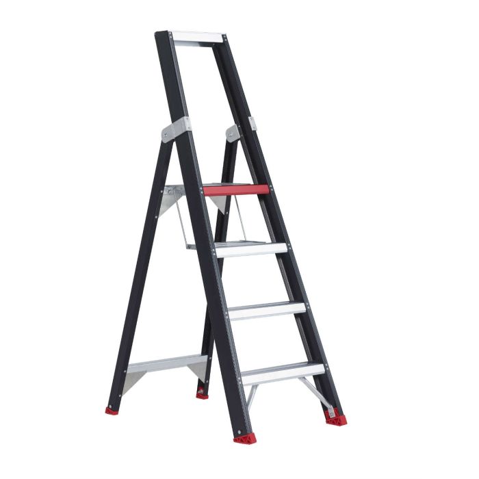 Altrex Taurus trap enkel oploopbaar 1x4 treden TGB4
