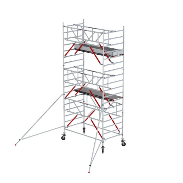 Altrex RS52 Enkele Voorloopleuning 6.20 werkhoogte 1.35 x 1.85 Fiber-Deck platform