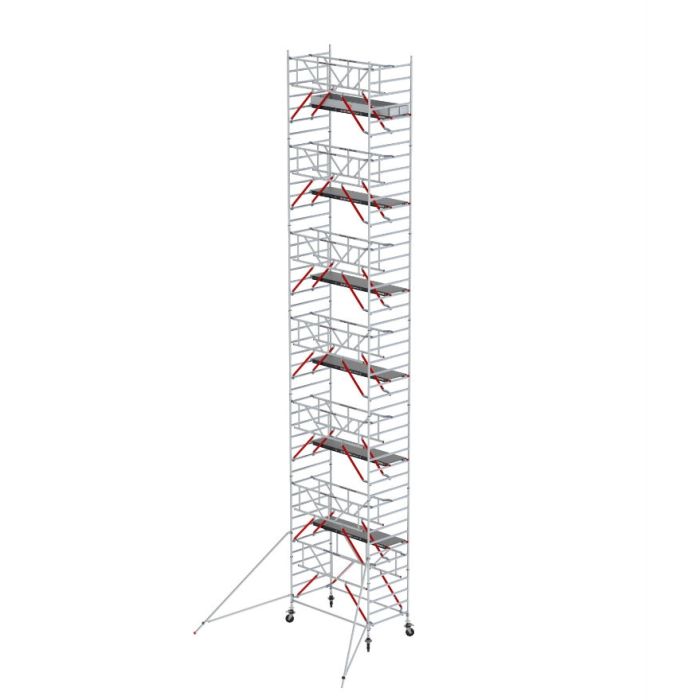 Altrex RS52 Enkele Voorloopleuning 14.20 werkhoogte 1.35x3.05 Fiber-Deck platform