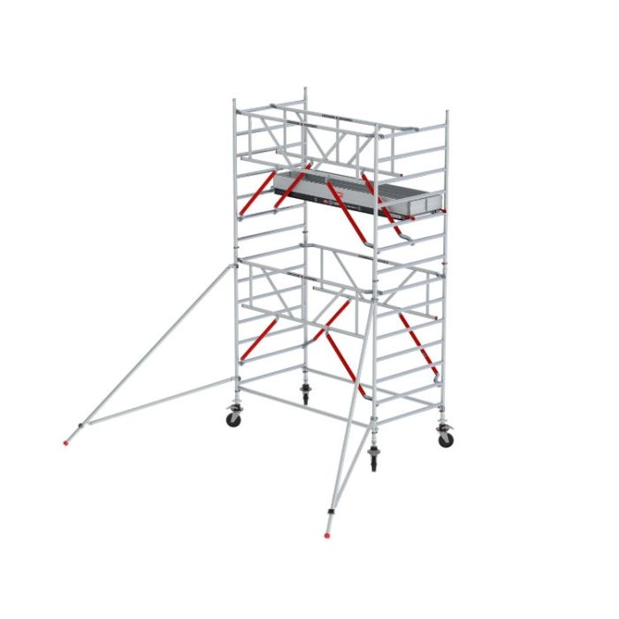 Altrex RS52 Enkele Voorloopleuning 5.20 werkhoogte 1.35x3.05 Fiber-Deck platform