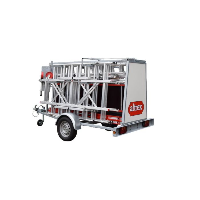 Altrex RS42-TX steiger 1.35 x 2.45 x 12.20WH inclusief Steigeraanhanger DeLuxe