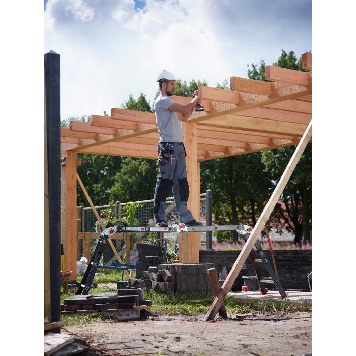 Altrex Varitrex Pro+ vouwladder 4x3 + platform