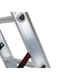 Altrex All Round dubbele ladder ongecoat 2x10 treden
