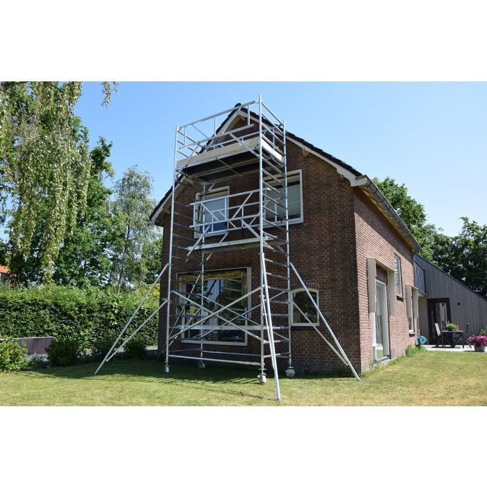 Rolsteiger 75x185 5,2m werkhoogte Carbon-Deck Enkele Voorloopleuning