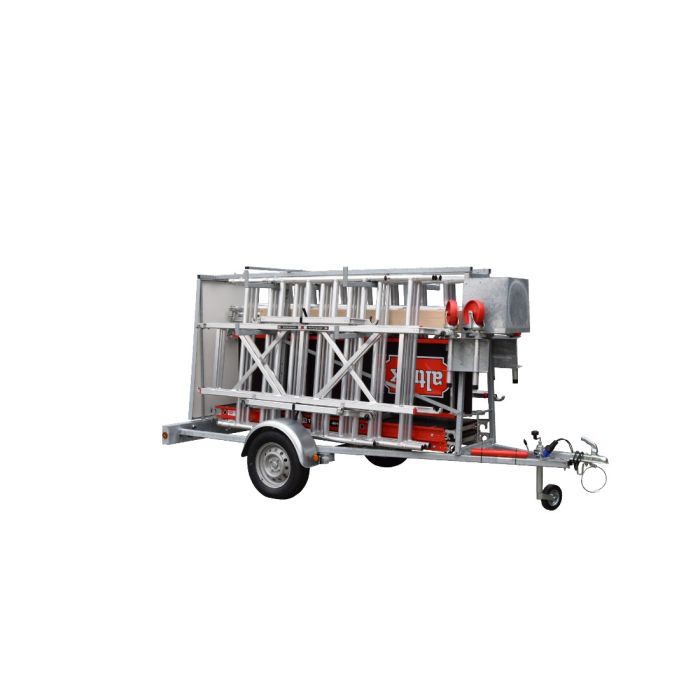 Altrex RS42-TX steiger 1.35 x 2.45 x 12.20WH inclusief Steigeraanhanger DeLuxe
