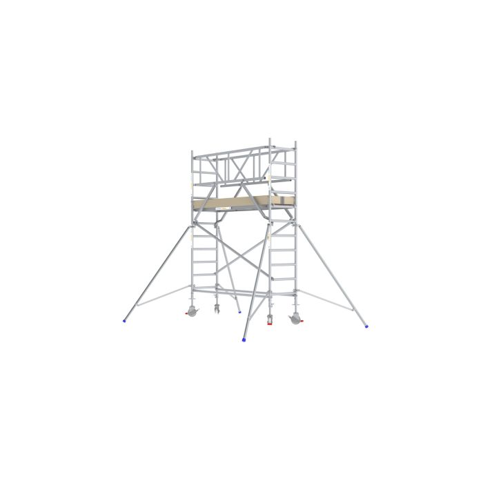 Rolsteiger 75x185 4,2m werkhoogte Dubbele Voorloopleuning