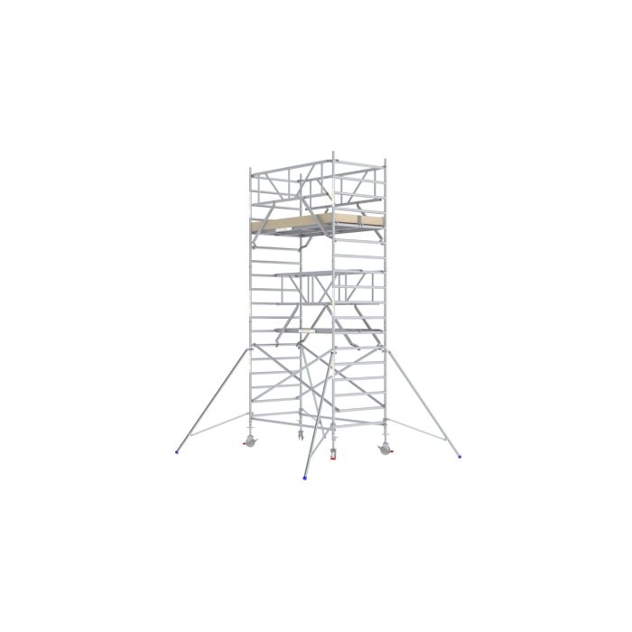 Rolsteiger 135x305 6,2m werkhoogte Dubbele Voorloopleuning Carbondeck