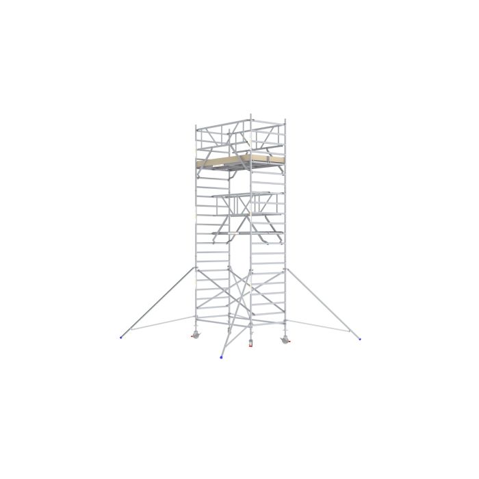 Rolsteiger 135x305 7,2m werkhoogte Dubbele Voorloopleuning CarbonDeck