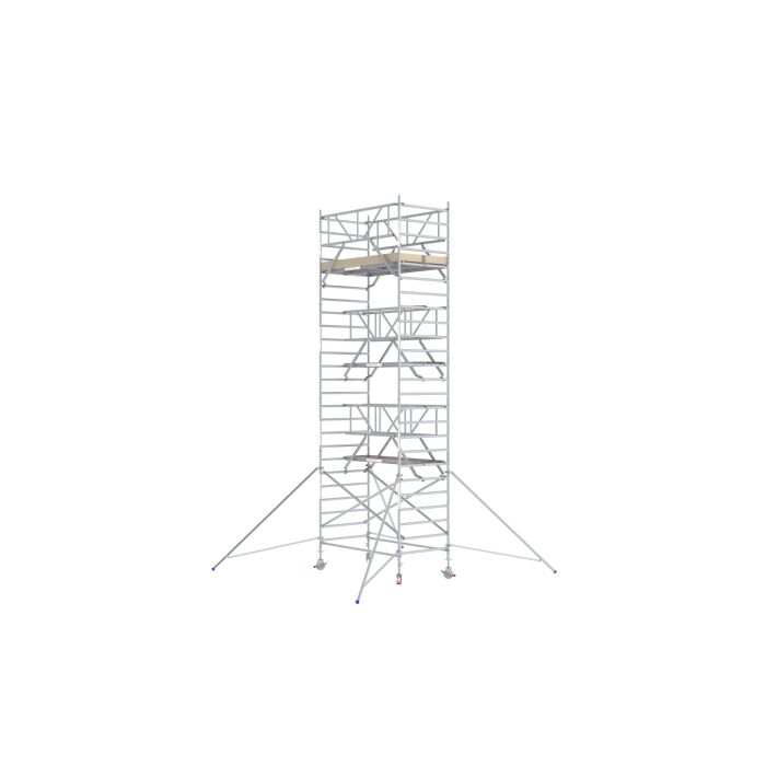 Rolsteiger 135x305 8,2m werkhoogte Dubbele Voorloopleuning CarbonDeck