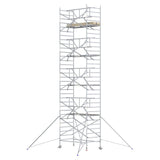 Rolsteiger 135x185 10,2m werkhoogte Carbon-Deck Enkele Voorloopleuning