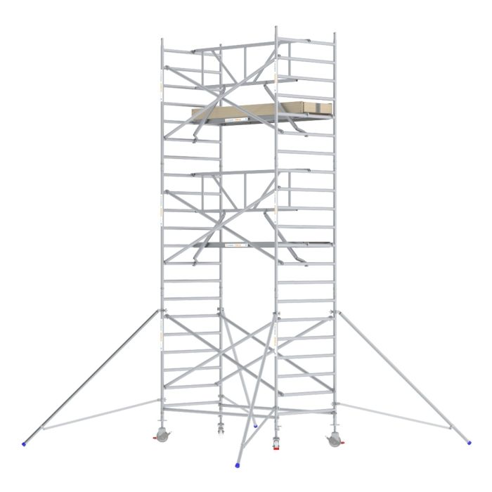 Rolsteiger 135x305 7,2m werkhoogte Carbon-Deck Enkele Voorloopleuning