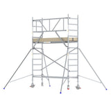 Rolsteiger 75x185 4,2m werkhoogte Enkele Voorloopleuning