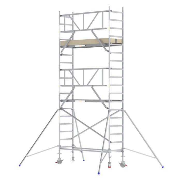 Rolsteiger 90x245 6,2m werkhoogte Carbon-Deck Enkele Voorloopleuning