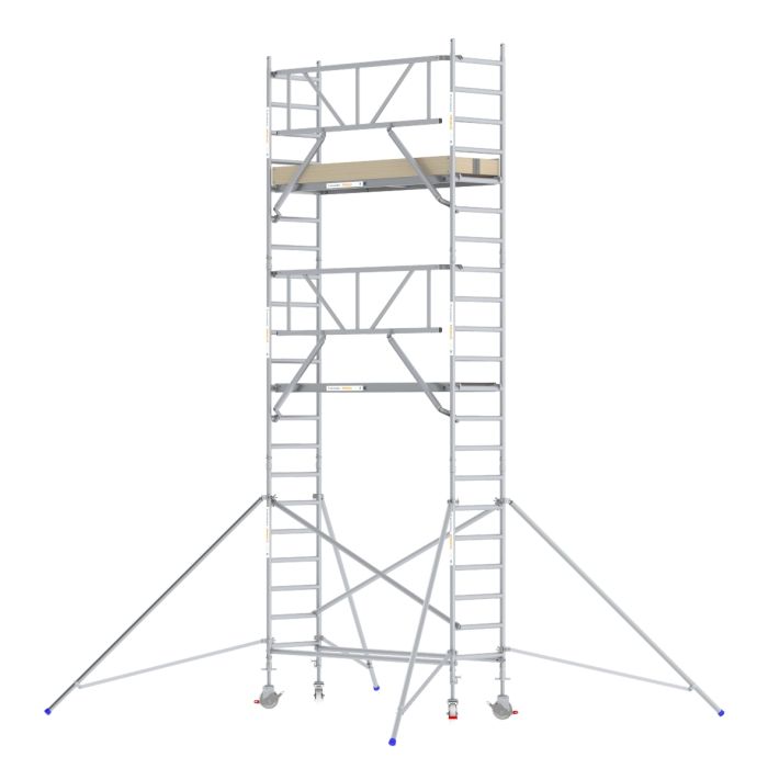 Rolsteiger 90x245 7,2m werkhoogte Carbon-Deck Enkele Voorloopleuning