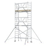 Rolsteiger 90x305 6,2m werkhoogte Carbon-Deck Enkele Voorloopleuning