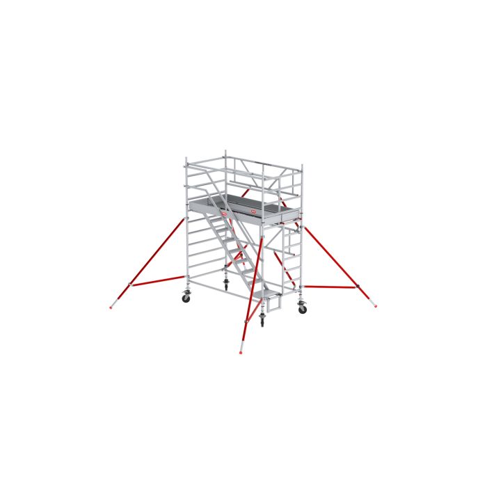 Altrex RS53-S Trapsteiger 4.2 werkhoogte 1.35 X 1.85 Fiber-Deck platform